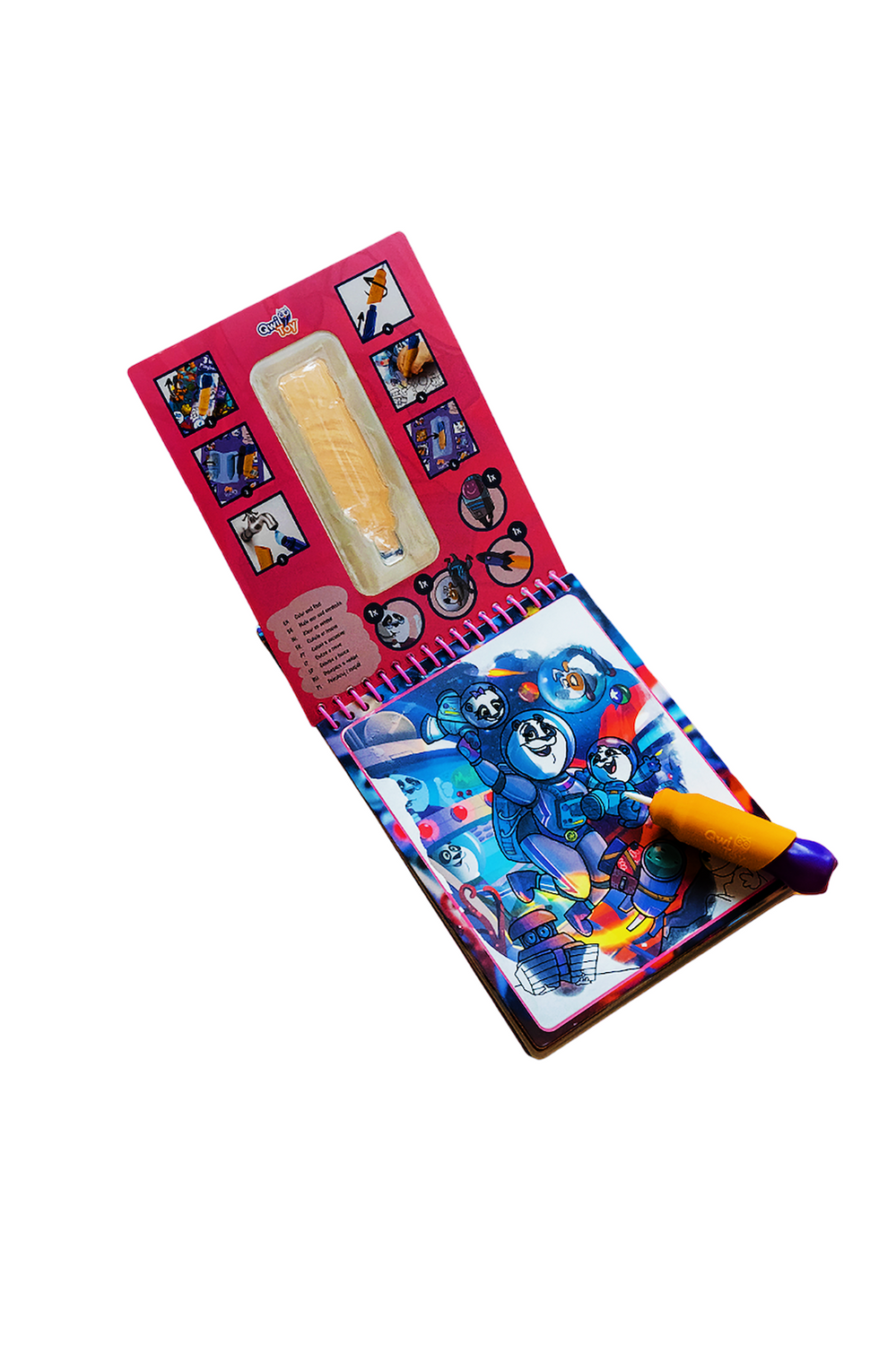 Qwi Toy 3 in 1 Spielbuch - Magische Abenteuer