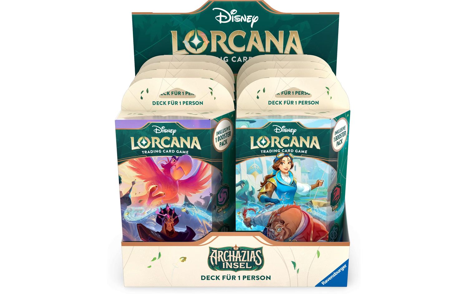 Disney Lorcana: Set 7 - Archazias Insel: Starter Deck Display (8) DE