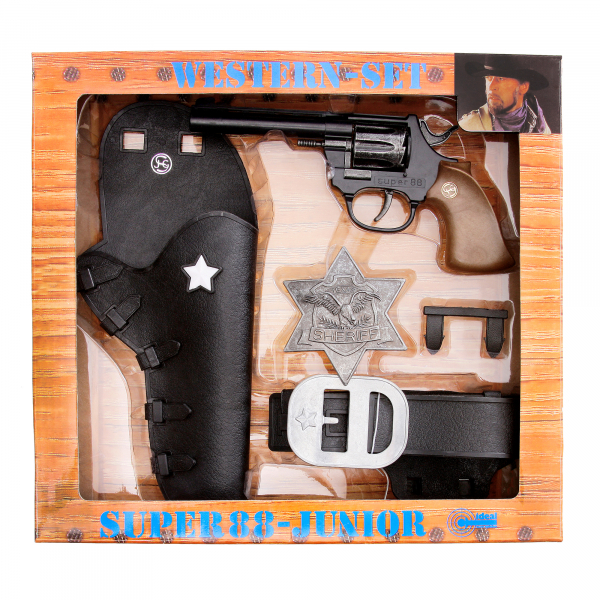 Schrödel J.G. Spielzeugpistole Set Super 88 Junior, 8-Schuss