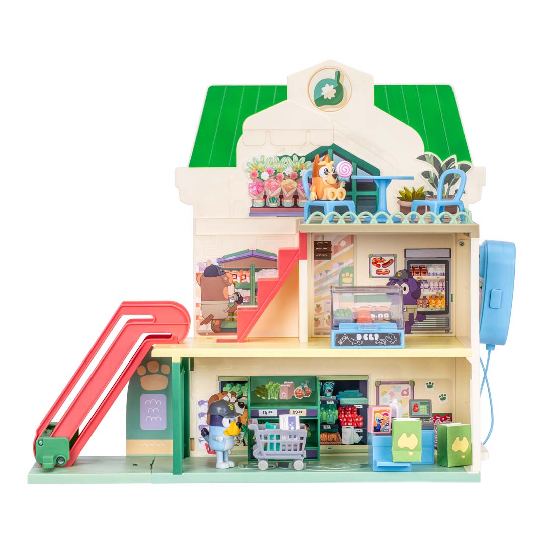 BLUEY-Spielset S13: Let's Play Chef Supermarkt