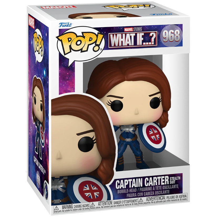 Funko 58653 - Pop! Marvel What If Captain Carter Stealth #968