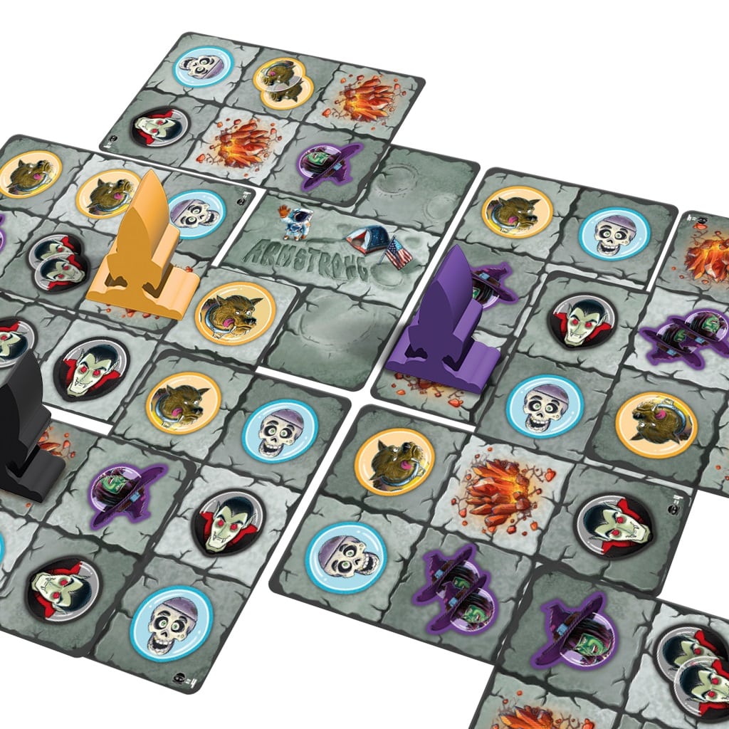 Monsters on the Moon - Brettspiel