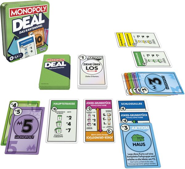 Hasbro G2915100 - Monopoly Deal Deluxe Tin