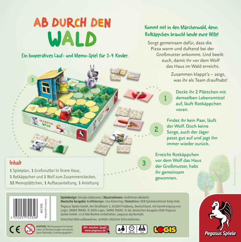 Ab durch den Wald – Kinderspiel