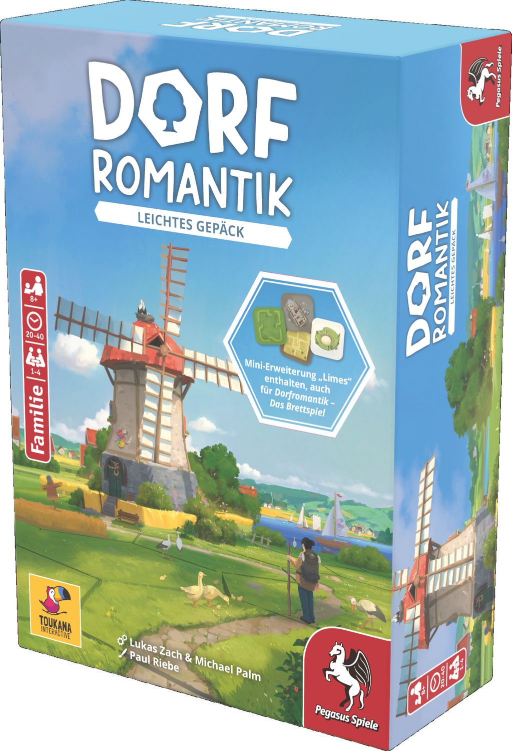 Dorfromantik - Leichtes Gepäck inkl. Mini-Erweiterung Limes – Familienspiel