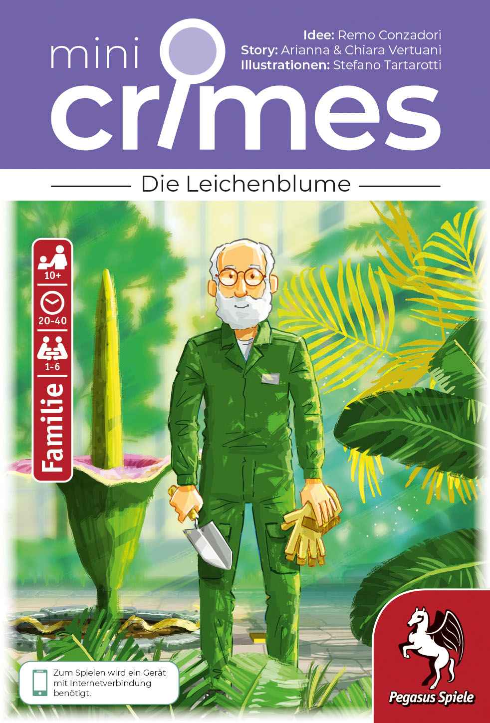 MiniCrimes – Die Leichenblume – Familienspiel