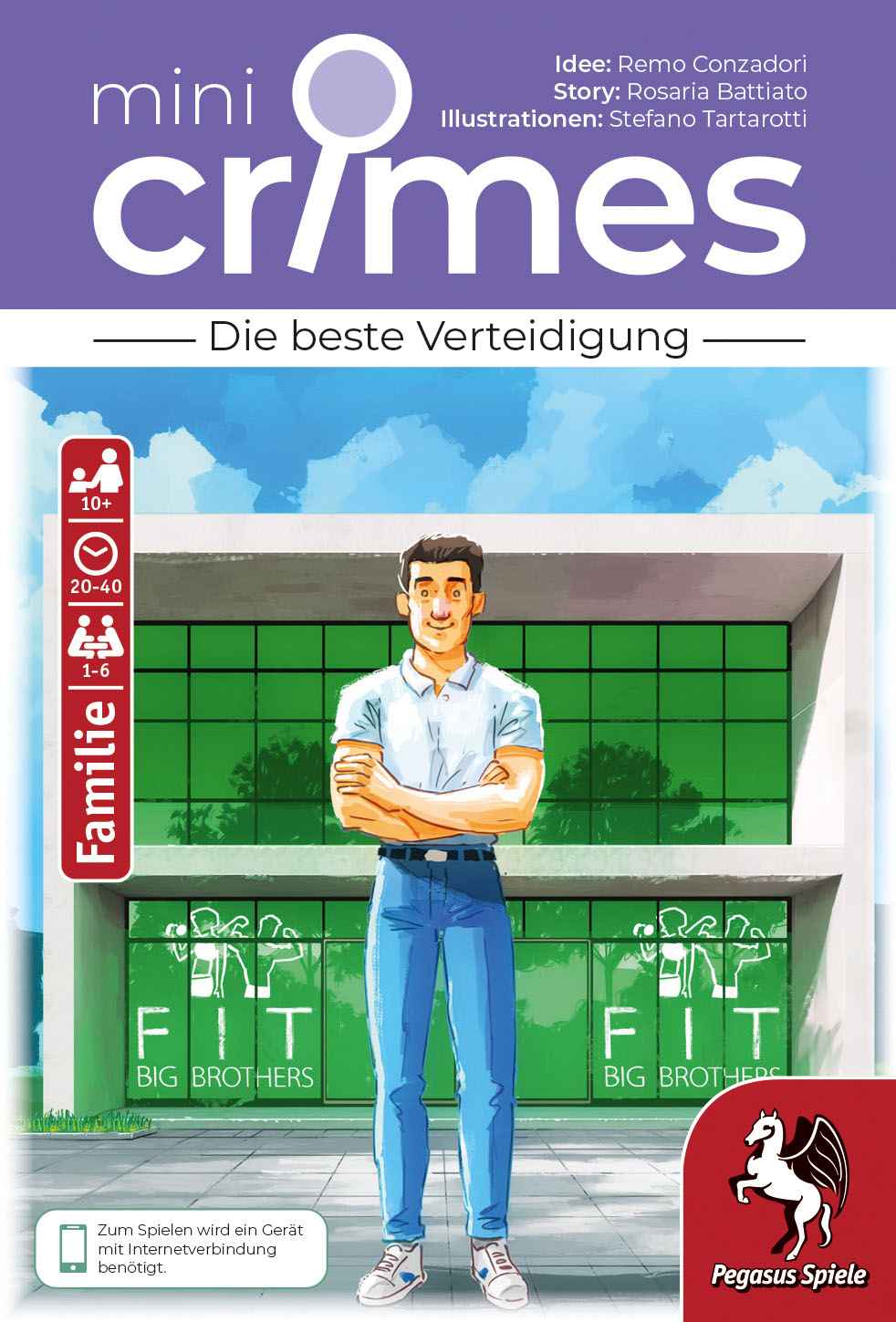 MiniCrimes – Die beste Verteidigung – Familienspiel