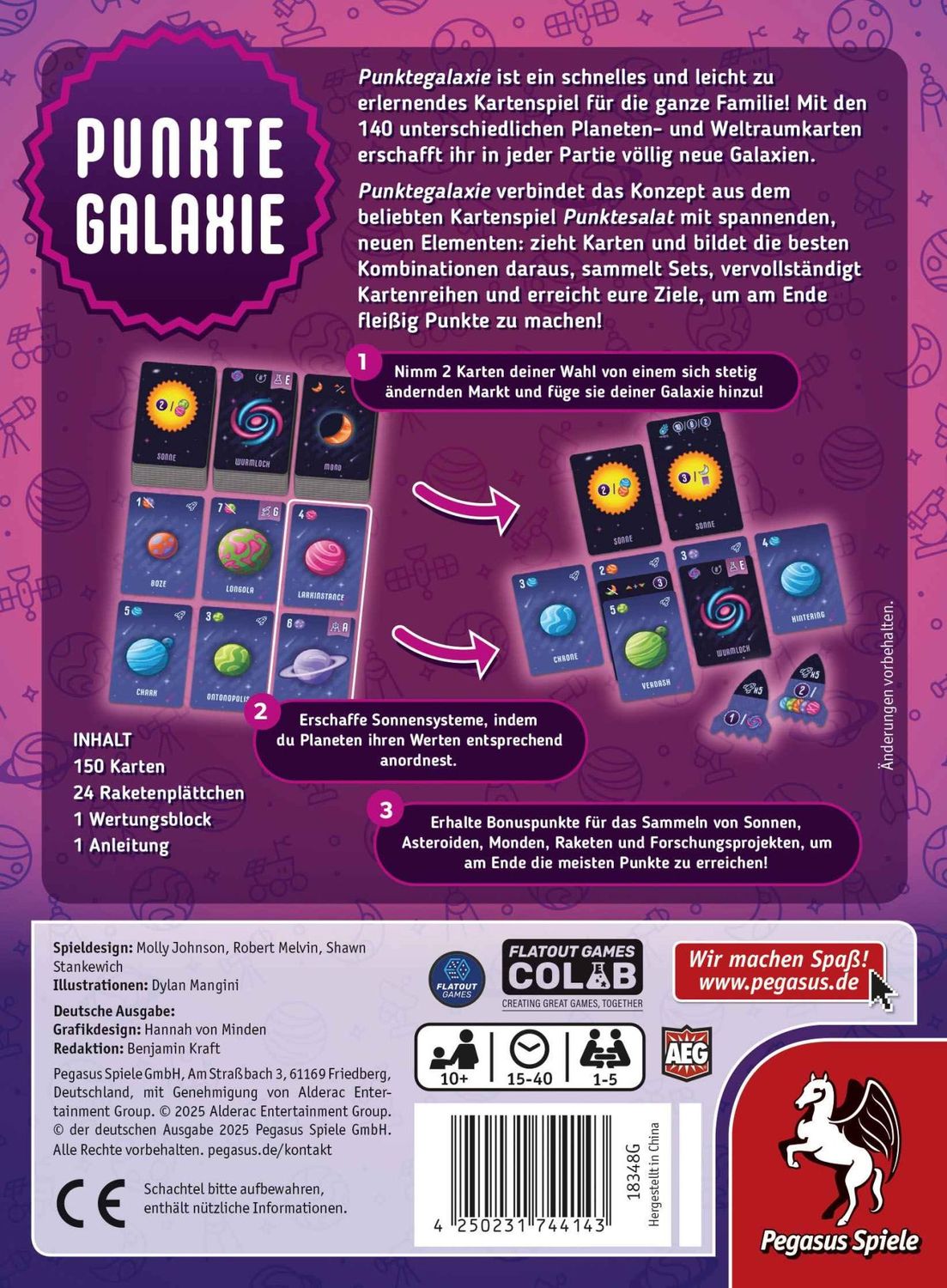 Punktegalaxie – Familienspiel