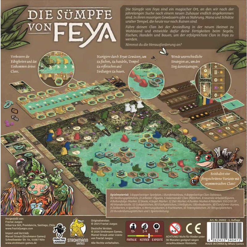 Die Sümpfe von Feya – Kennerspiel