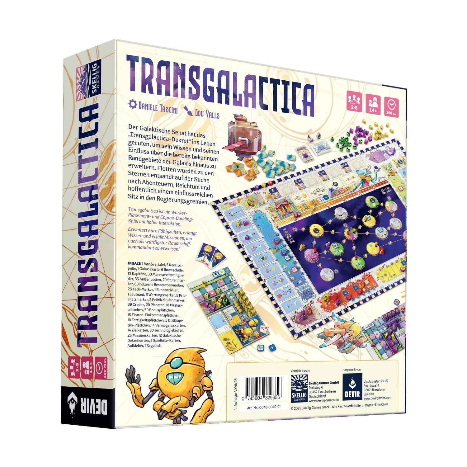 Transgalactica – Expertenspiel