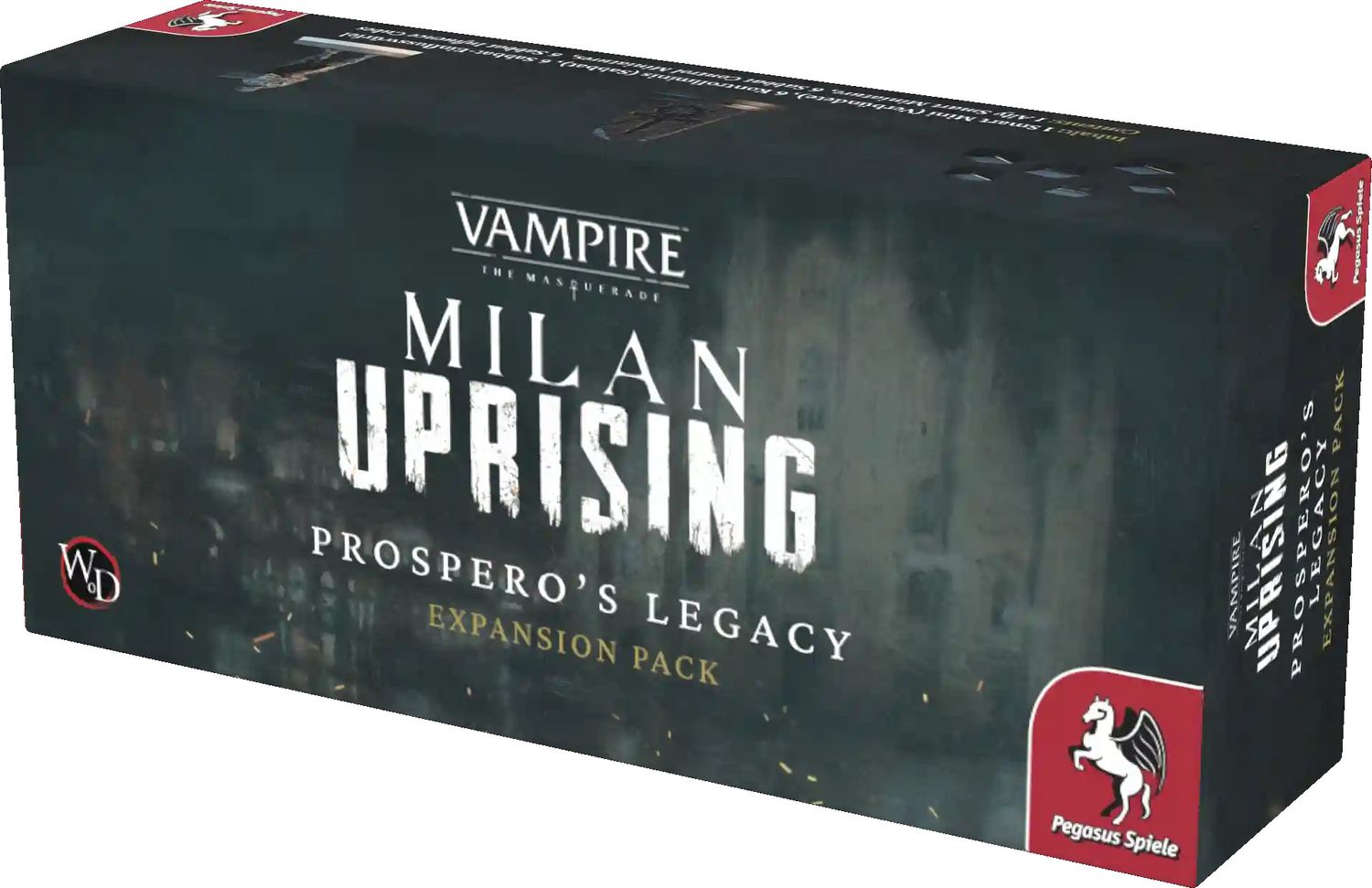 Teburu: Vampire: The Masquerade – Milan Uprising: Prospero’s Legacy [Erweiterung] – Expertenspiel