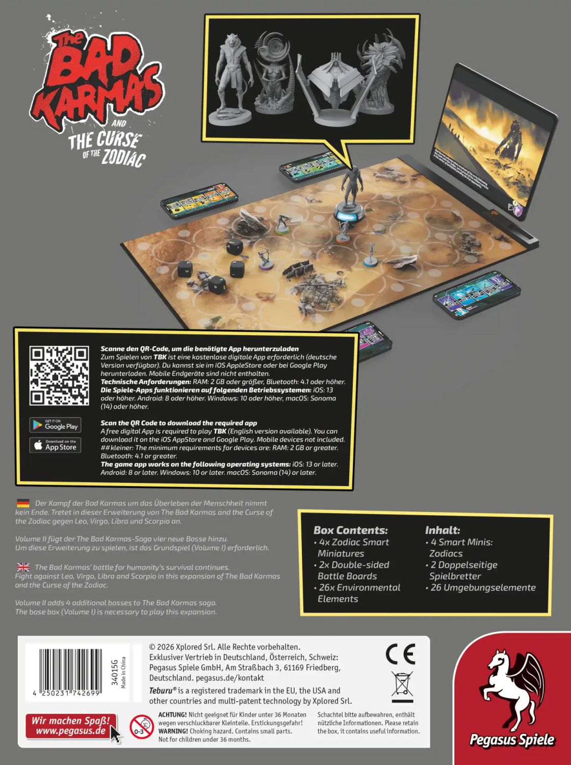 Teburu: The Bad Karmas and the Curse of the Zodiac: Volume 2 [Erweiterung] – Expertenspiel