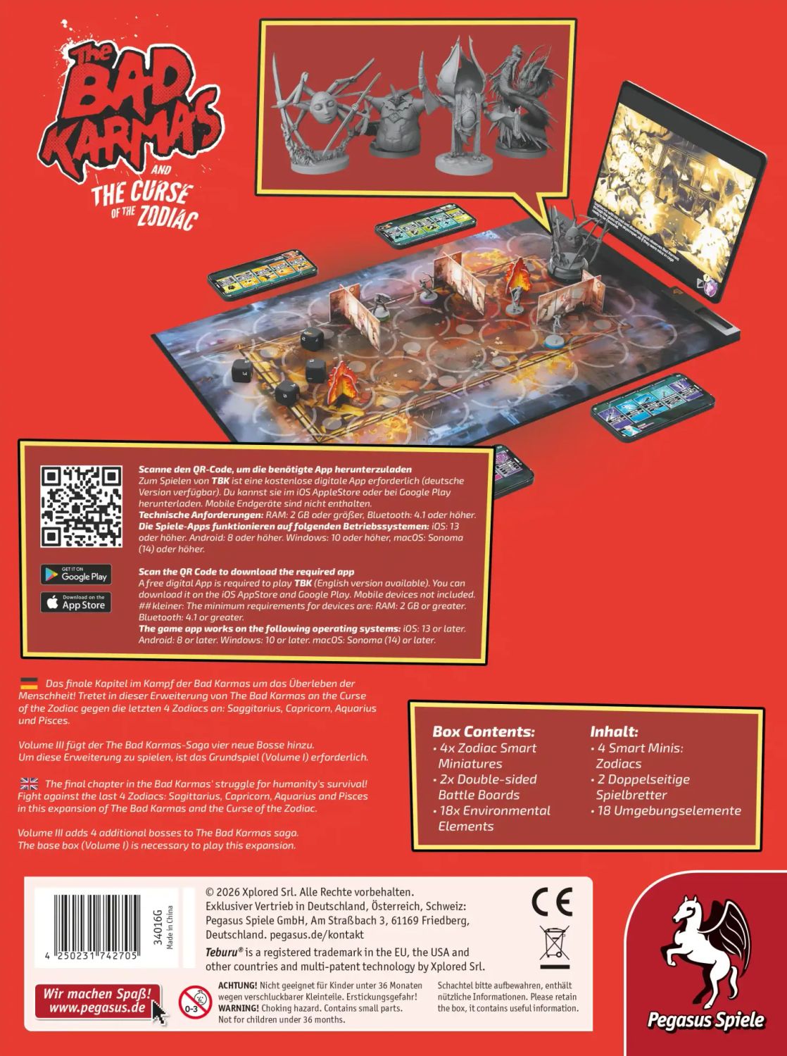Teburu: The Bad Karmas and the Curse of the Zodiac: Volume 3 [Erweiterung] – Expertenspiel