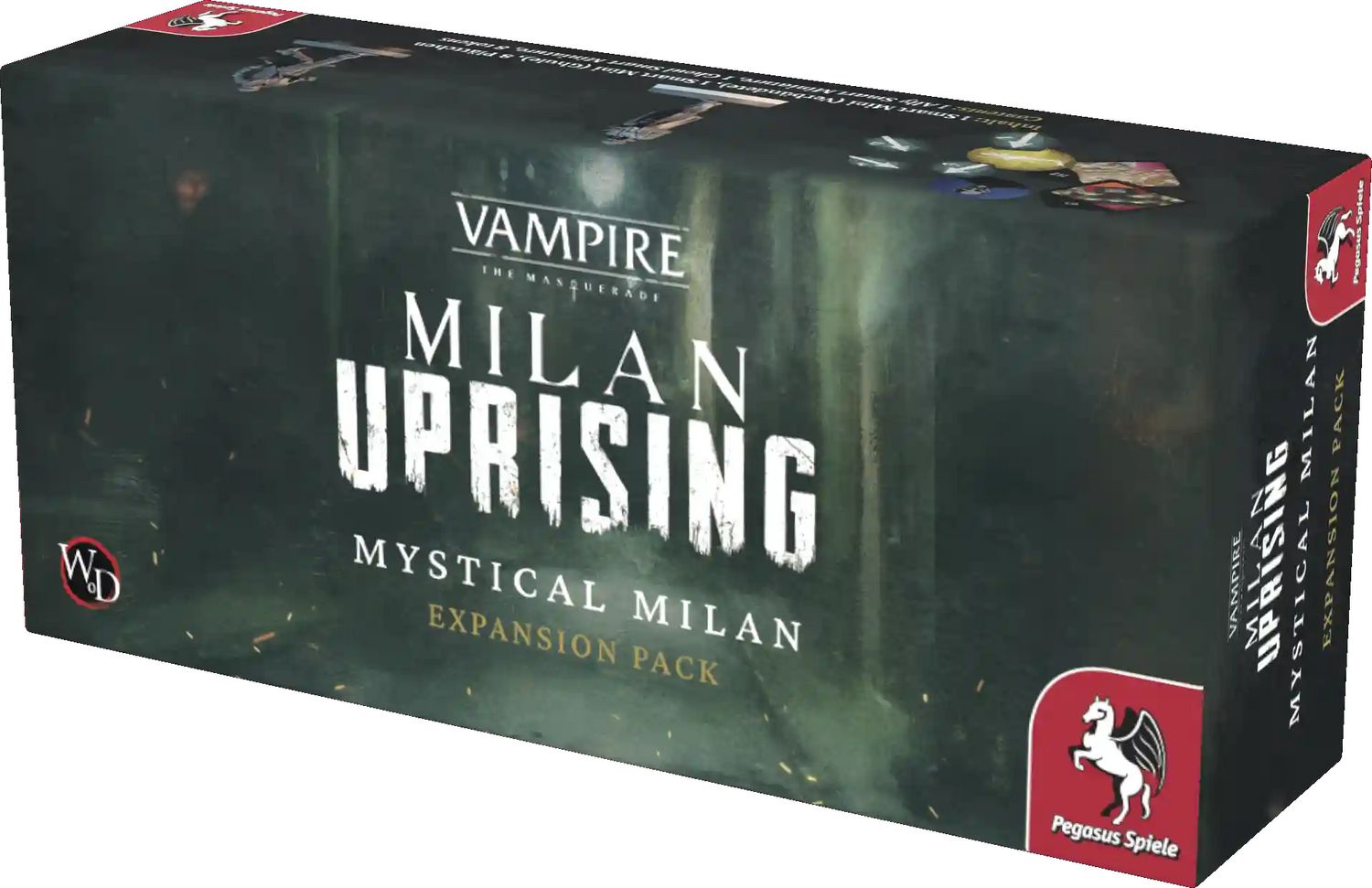 Teburu: Vampire: The Masquerade – Milan Uprising: Mystical Milan [Erweiterung] – Expertenspiel