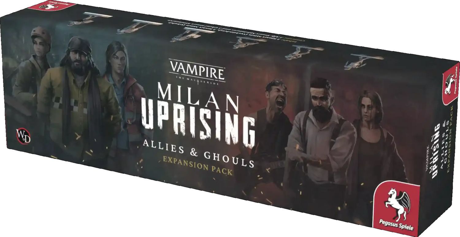 Teburu: Vampire: The Masquerade – Milan Uprising: Allies & Ghouls [Erweiterung] – Expertenspiel