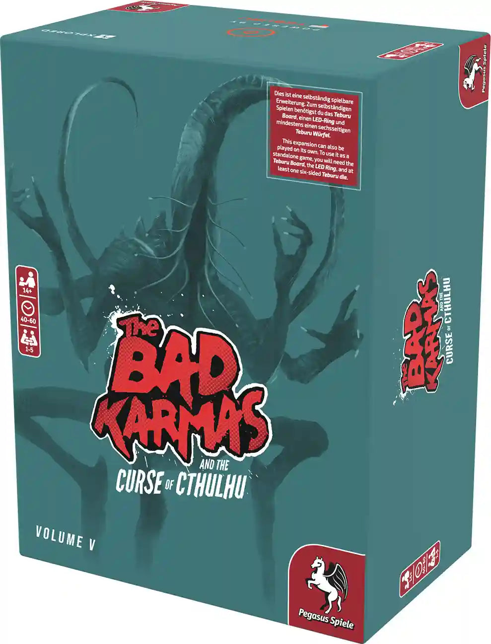 Teburu: The Bad Karmas and the Curse of Cthulhu: Volume 5 [Erweiterung] – Expertenspiel