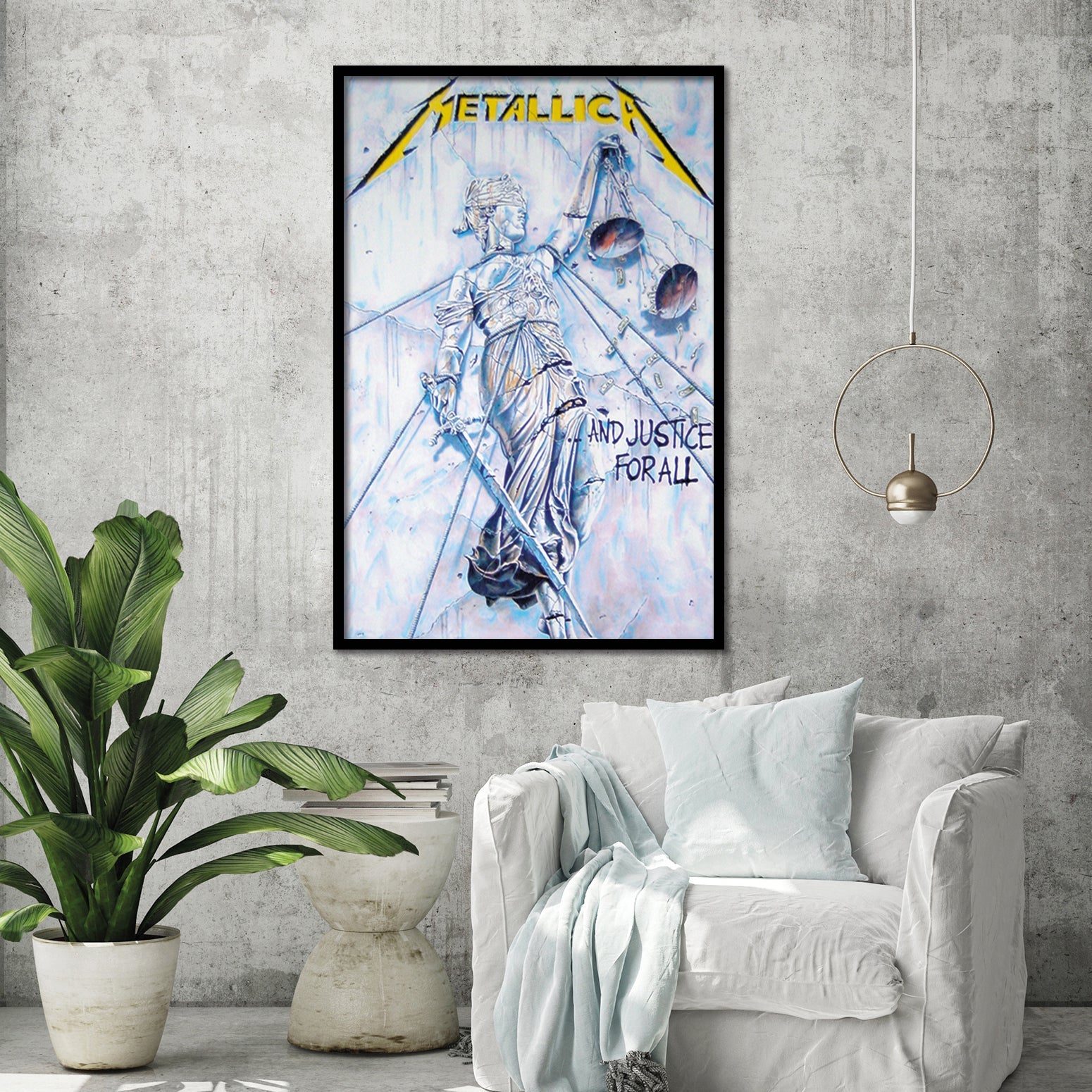 Metallica And Justice For All Poster
