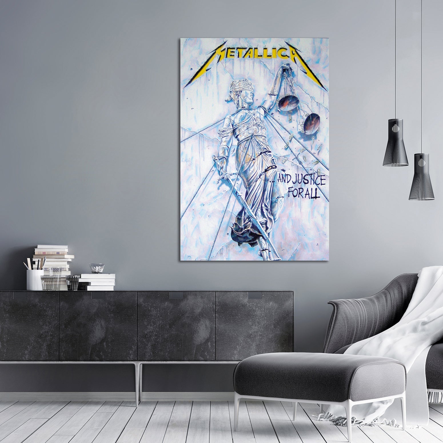 Metallica And Justice For All Poster
