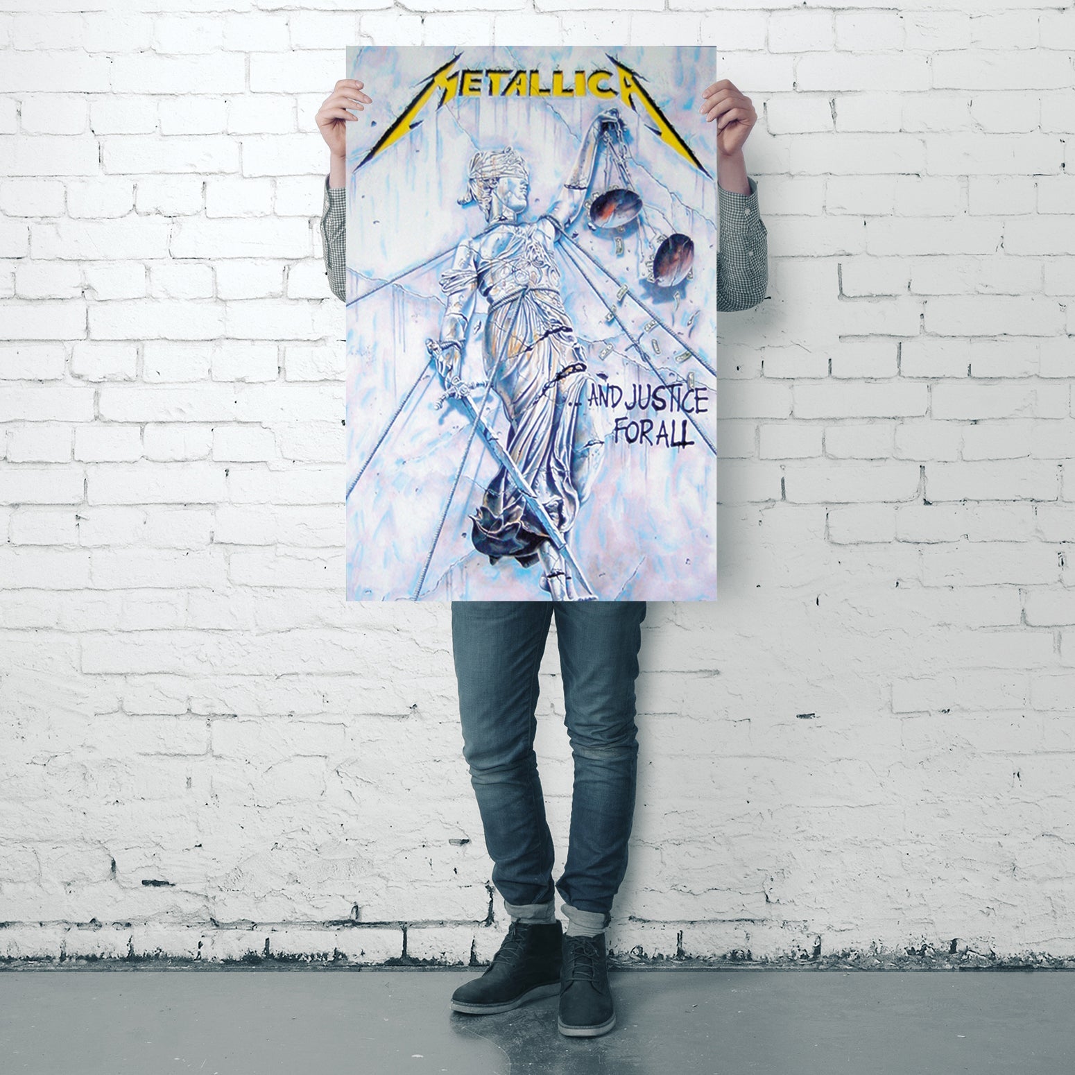 Metallica And Justice For All Poster