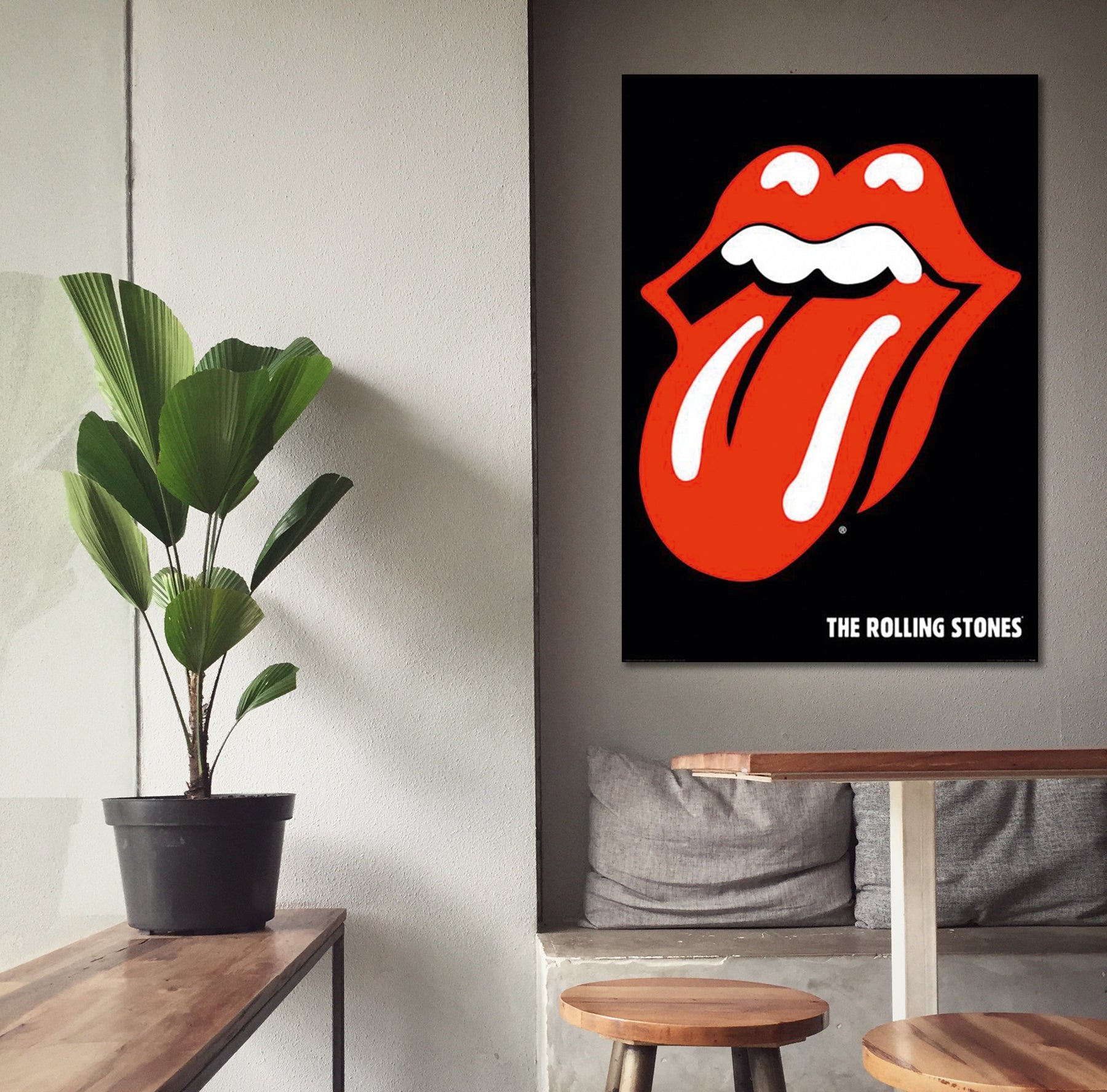 The Rolling Stones Rolling Stones Logo Poster