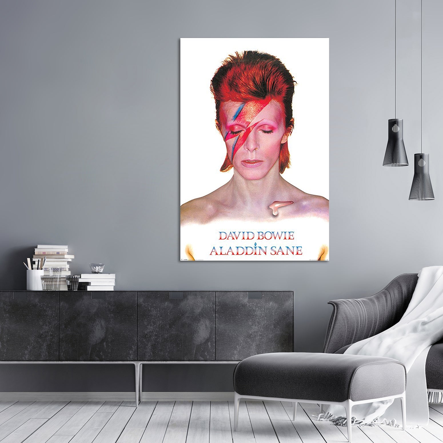 David Bowie Aladdin Sane Poster
