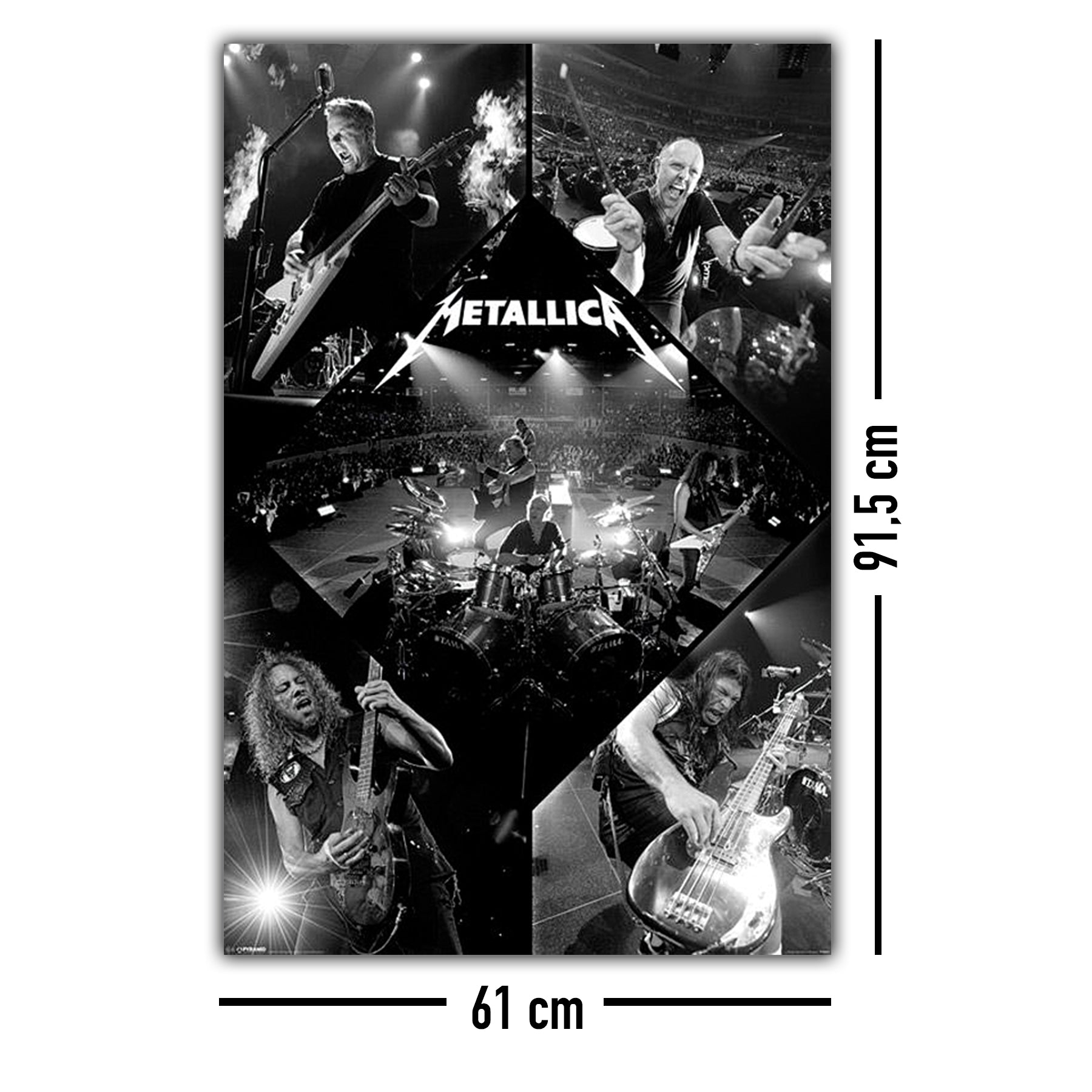 Metallica Live Poster