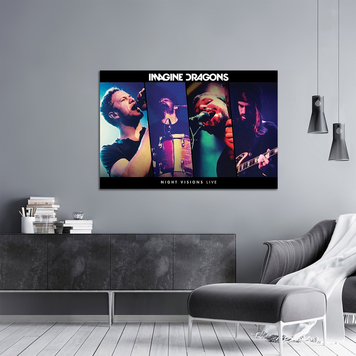 Imagine Dragons Night Visions Live Poster