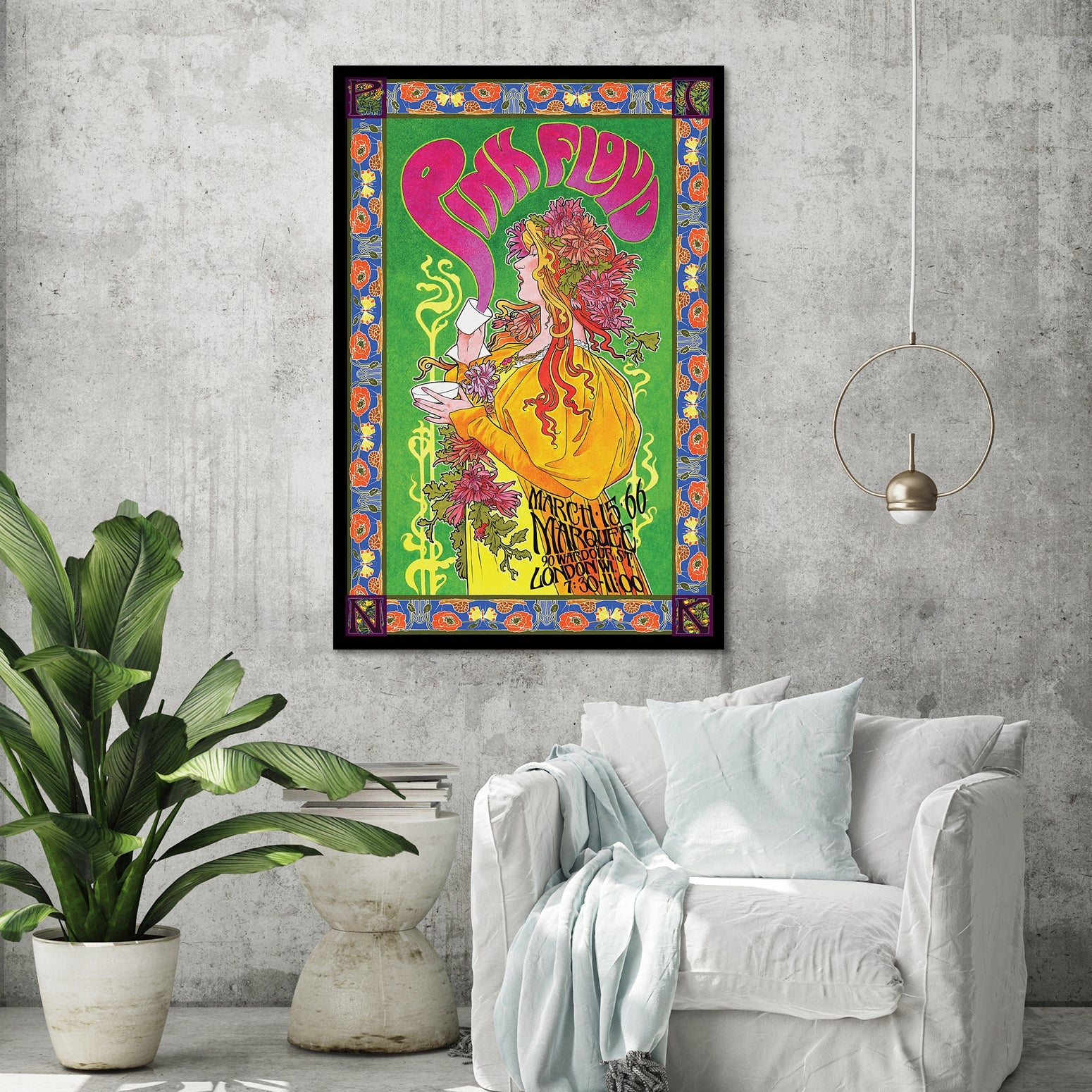 Pink Floyd Bob Masse Tourplakat Poster