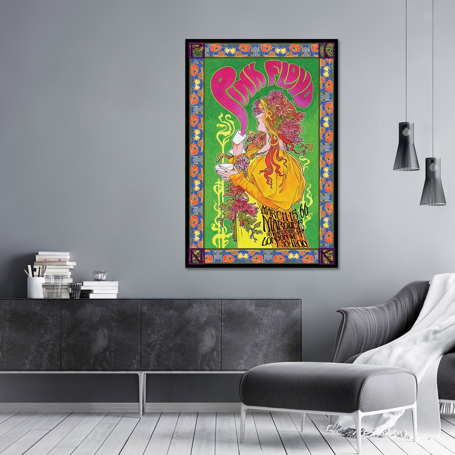 Pink Floyd Bob Masse Tourplakat Poster