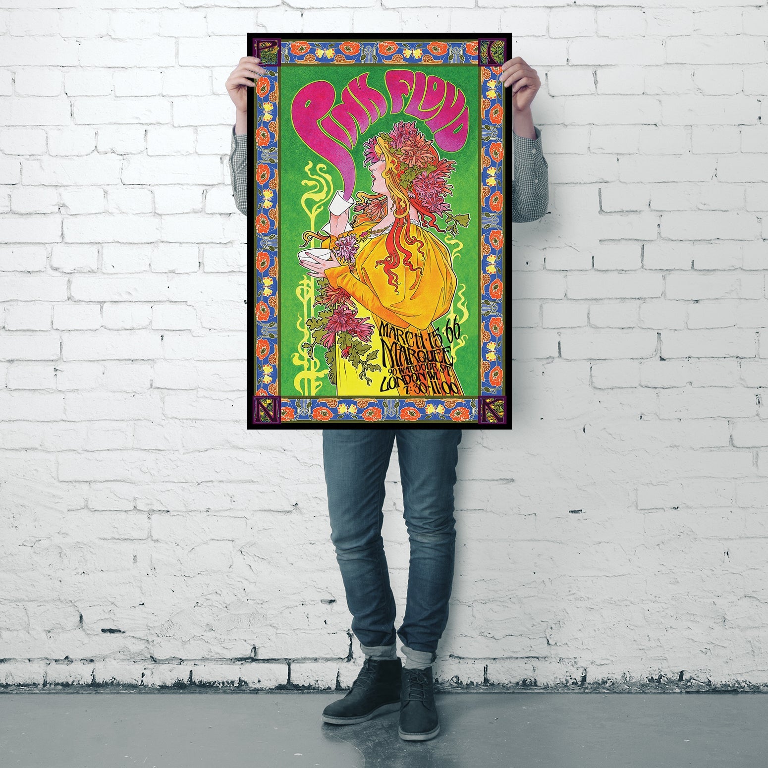 Pink Floyd Bob Masse Tourplakat Poster