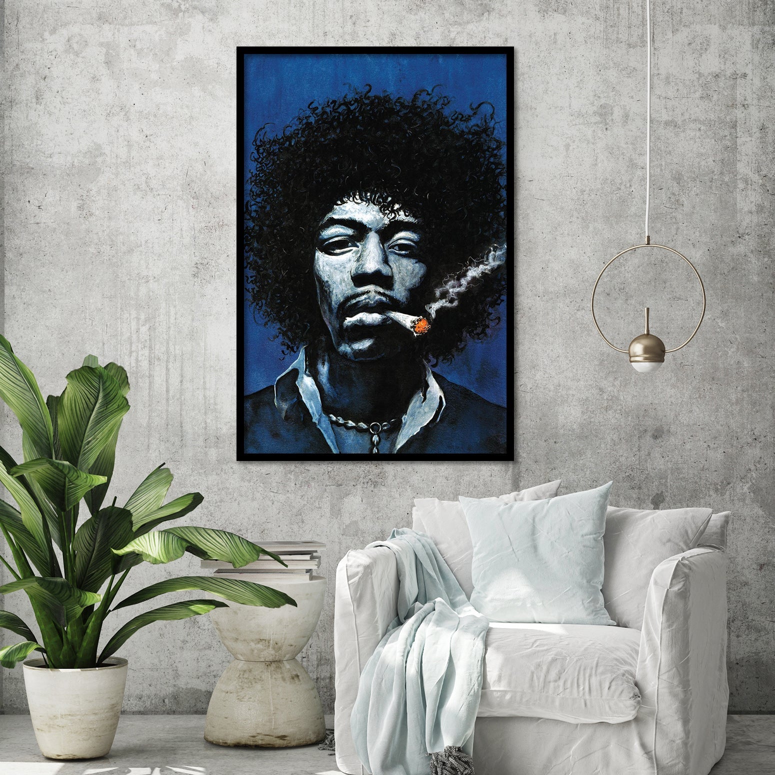 Jimi Hendrix Joint Poster