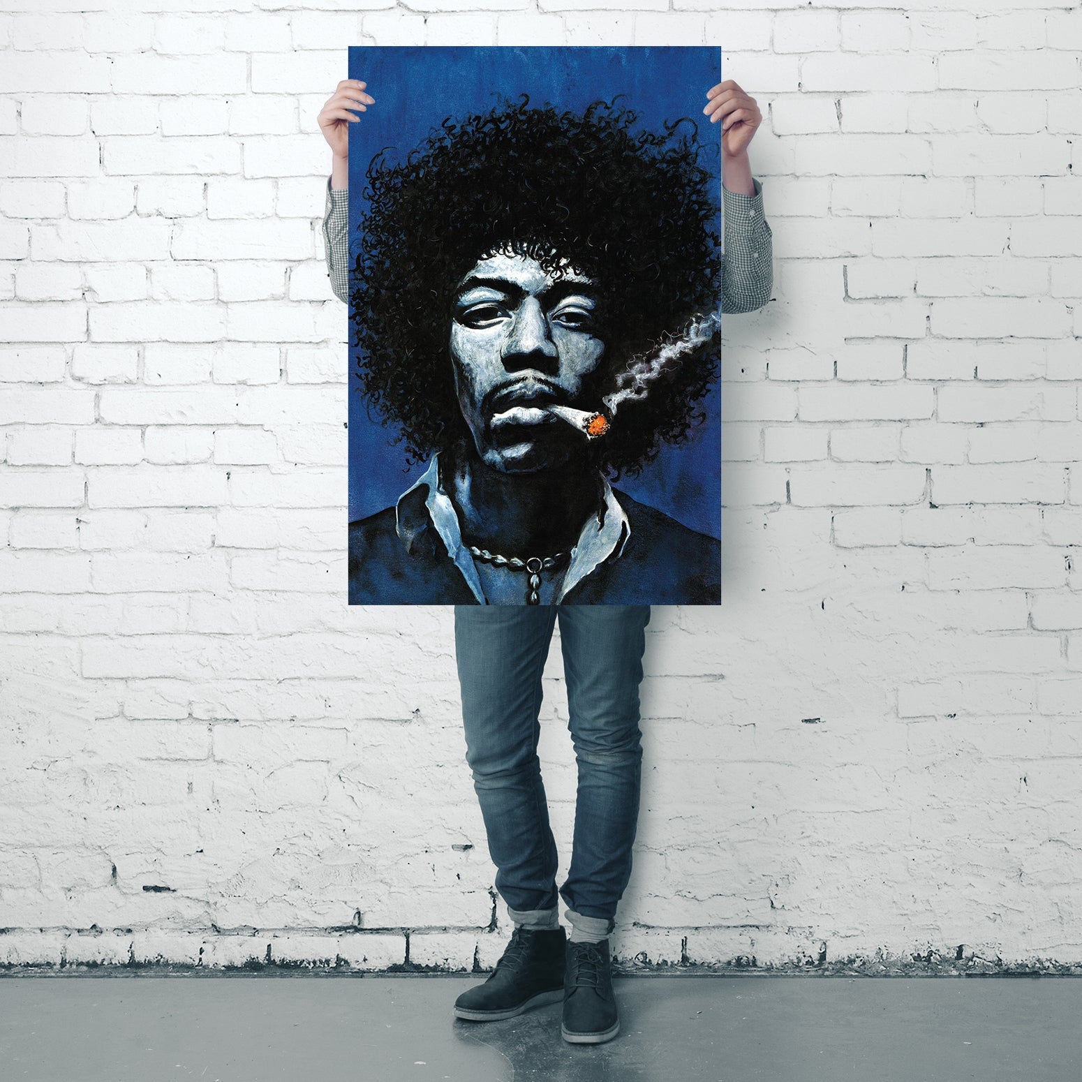 Jimi Hendrix Joint Poster