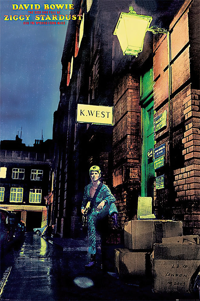 David Bowie Ziggy Stardust Poster