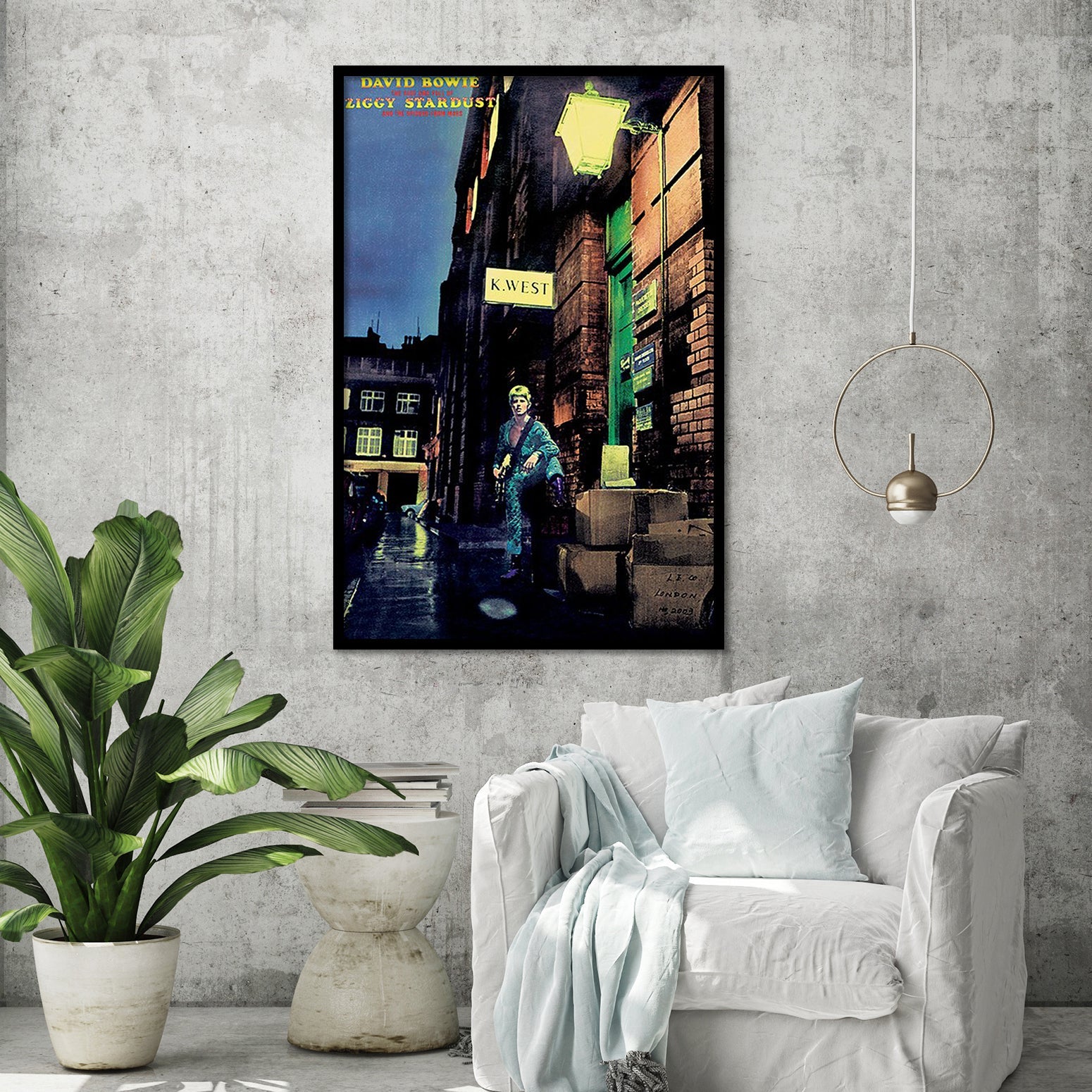 David Bowie Ziggy Stardust Poster
