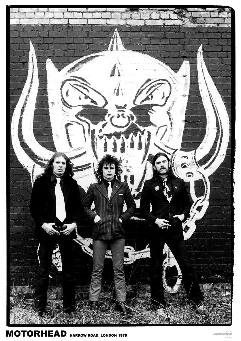 Motörhead Harrow Road, London 1979 Poster