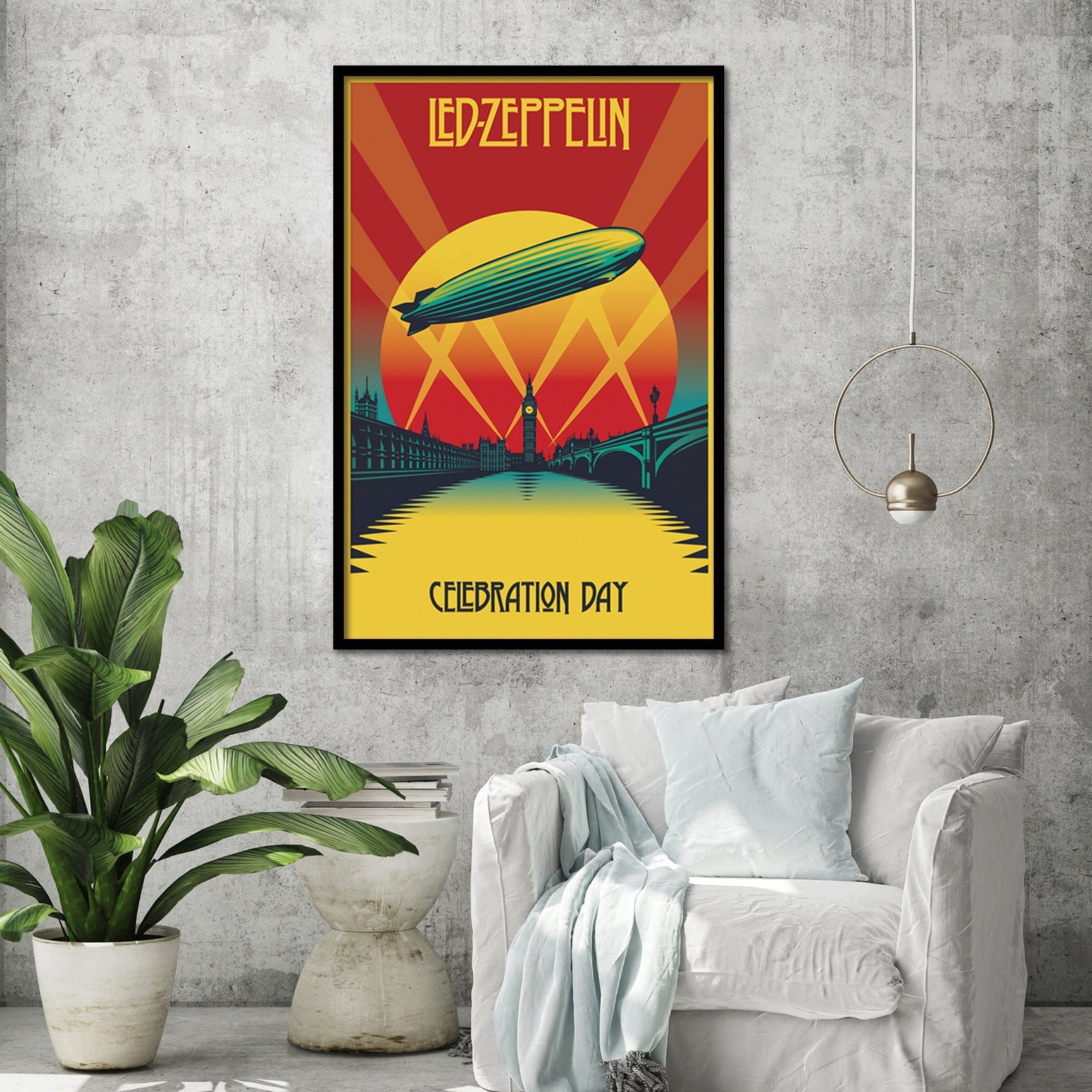 Led Zeppelin Celebration Day Poster