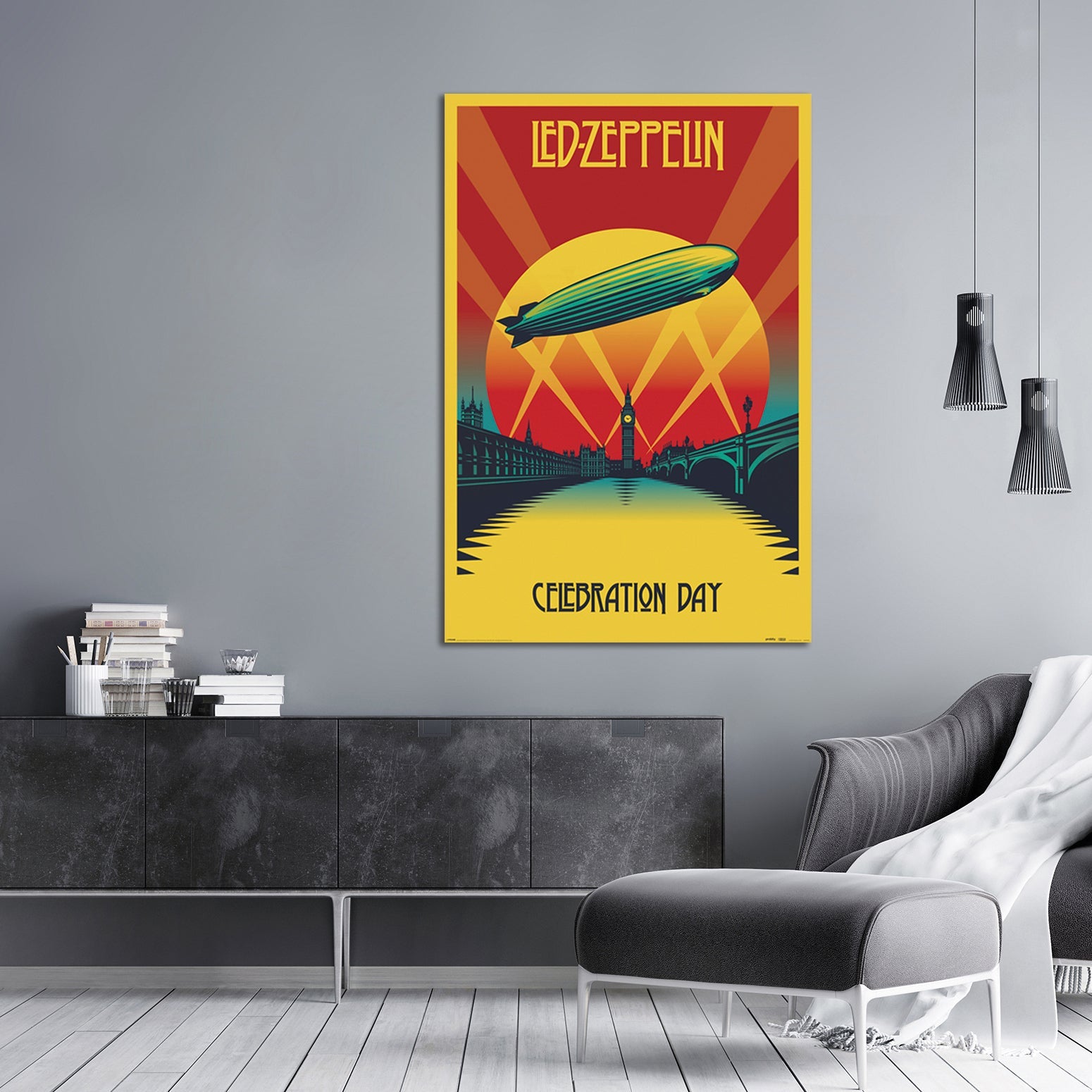 Led Zeppelin Celebration Day Poster