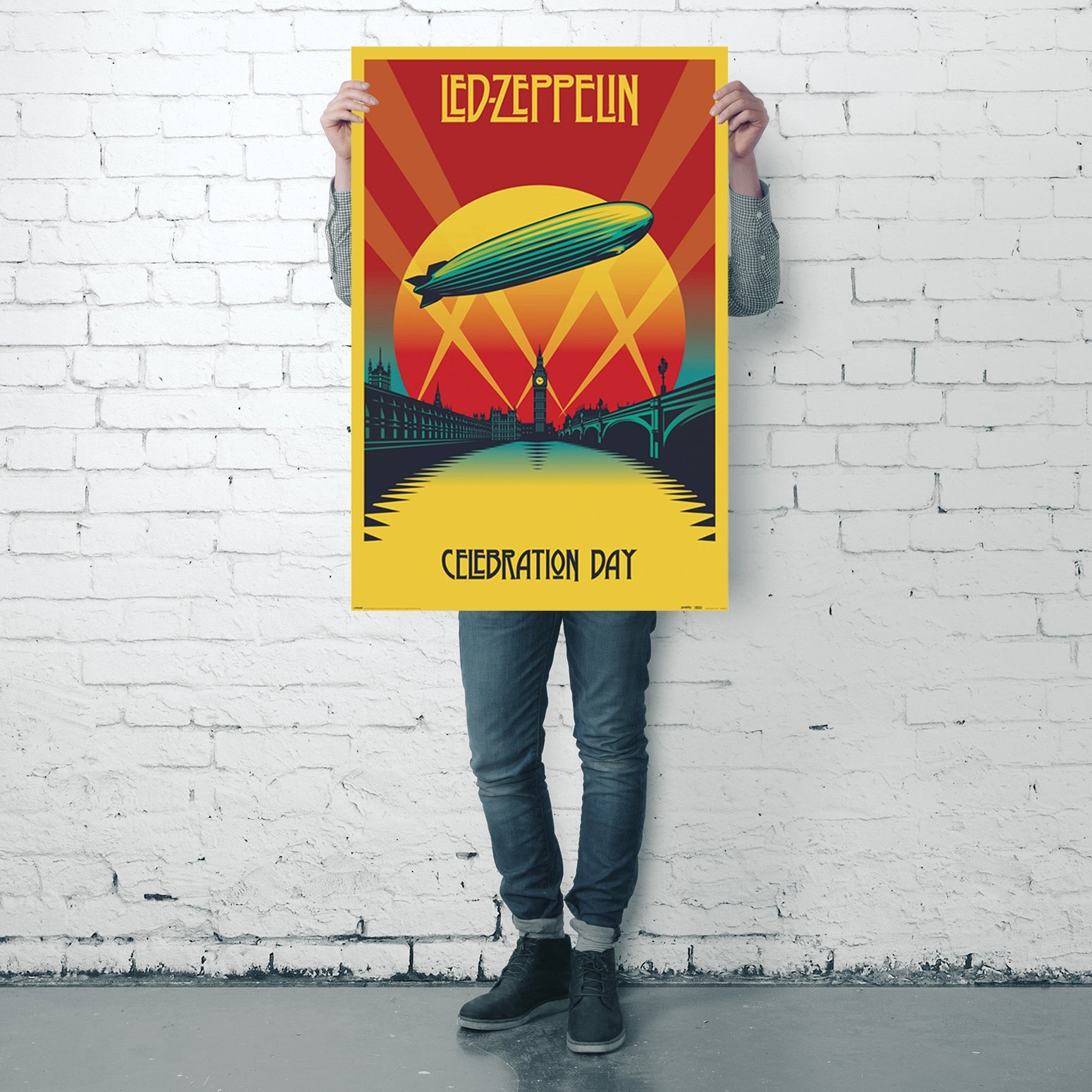 Led Zeppelin Celebration Day Poster