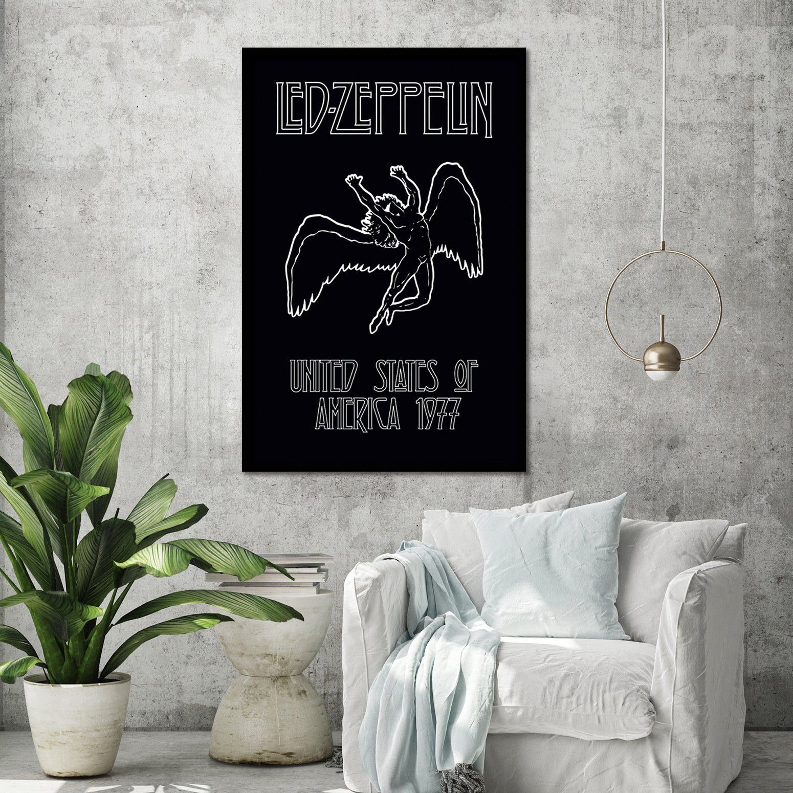Led Zeppelin Icarus Poster