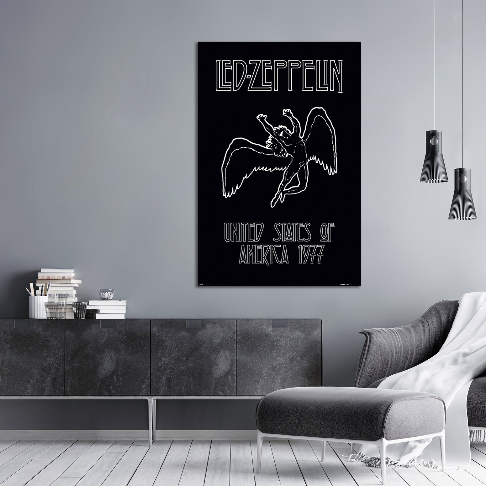 Led Zeppelin Icarus Poster