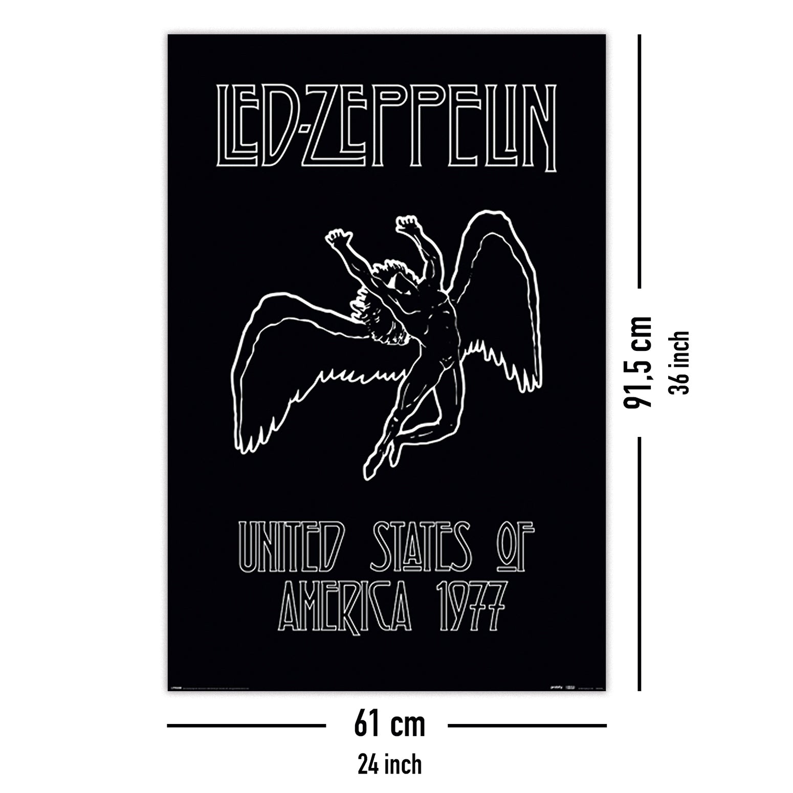 Led Zeppelin Icarus Poster
