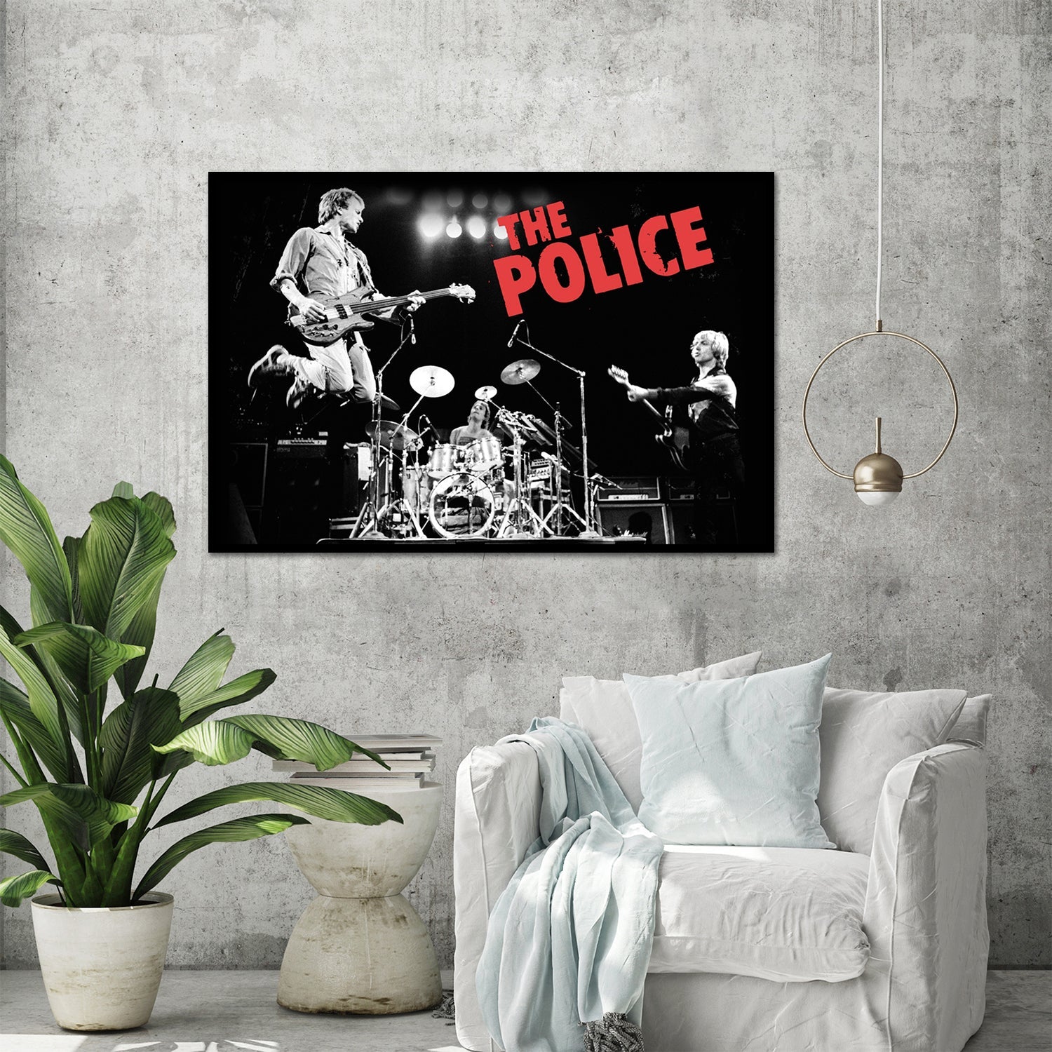 The Police Live Poster