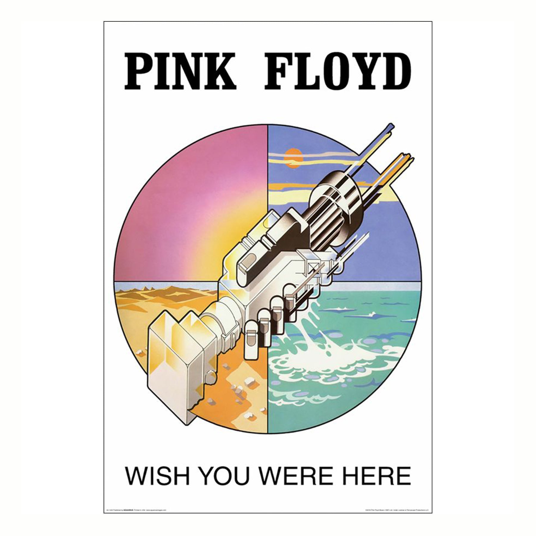 Pink Floyd Wish You Were Here Symbol Poster