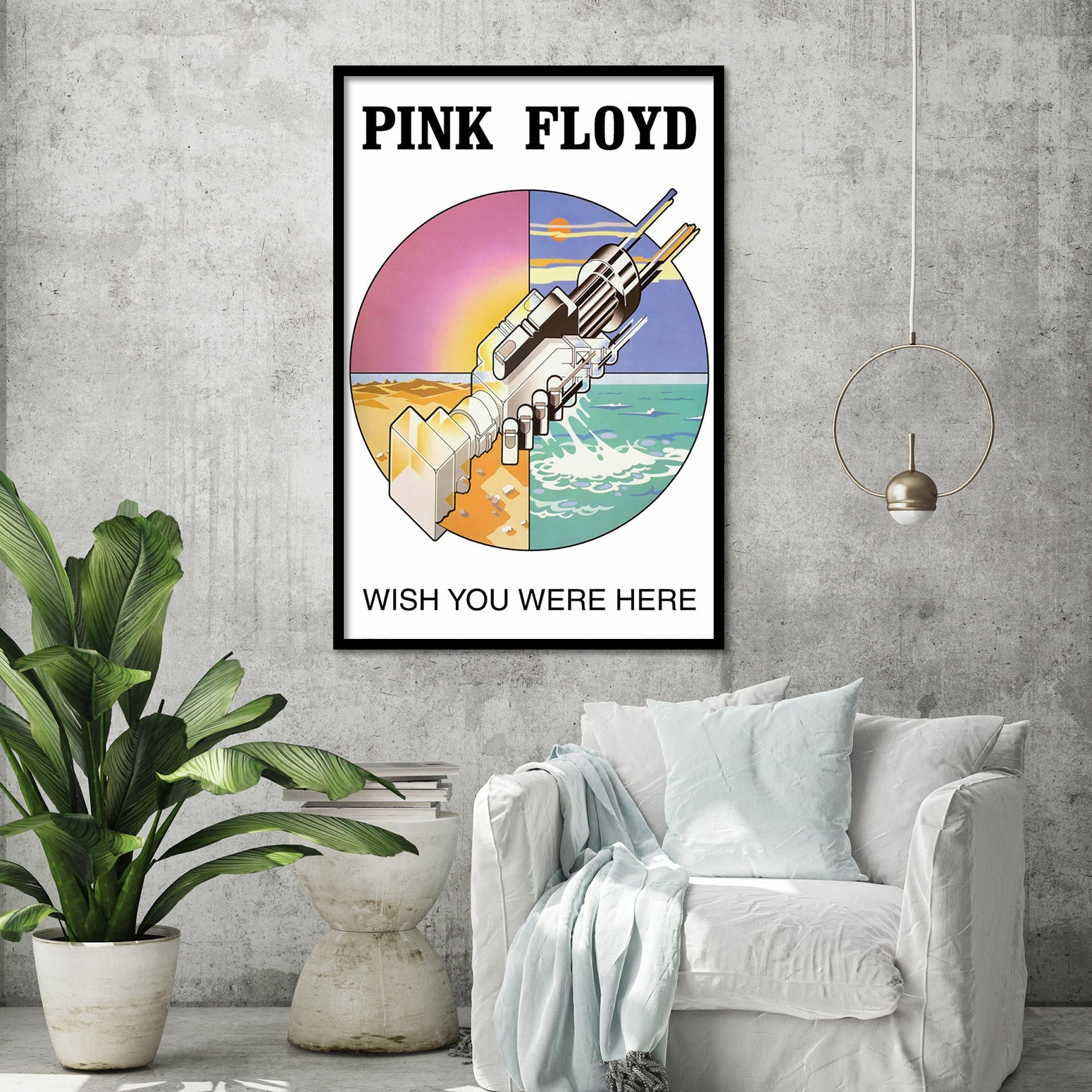 Pink Floyd Wish You Were Here Symbol Poster