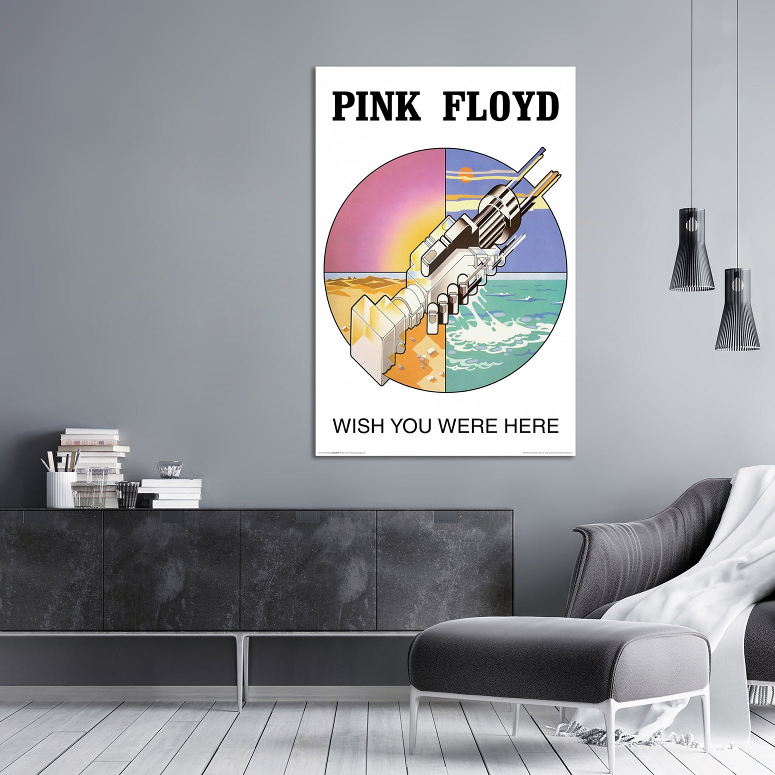 Pink Floyd Wish You Were Here Symbol Poster