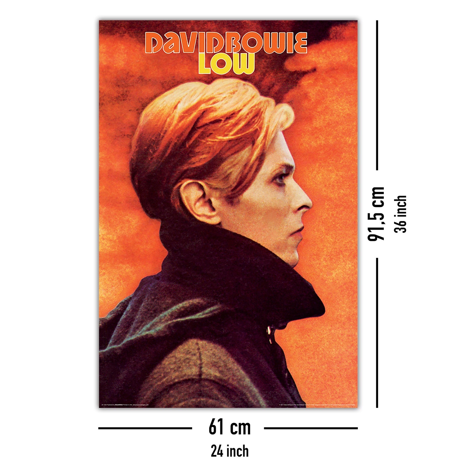 David Bowie Low Poster