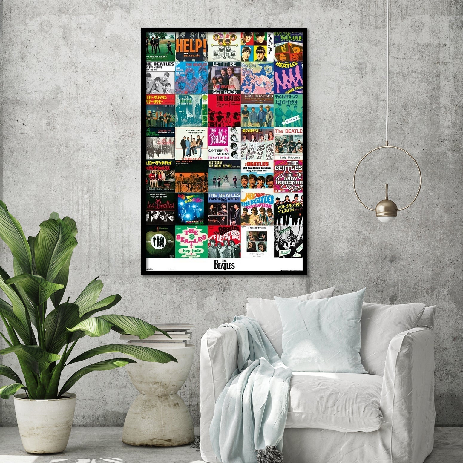 The Beatles Beatles Singles Poster