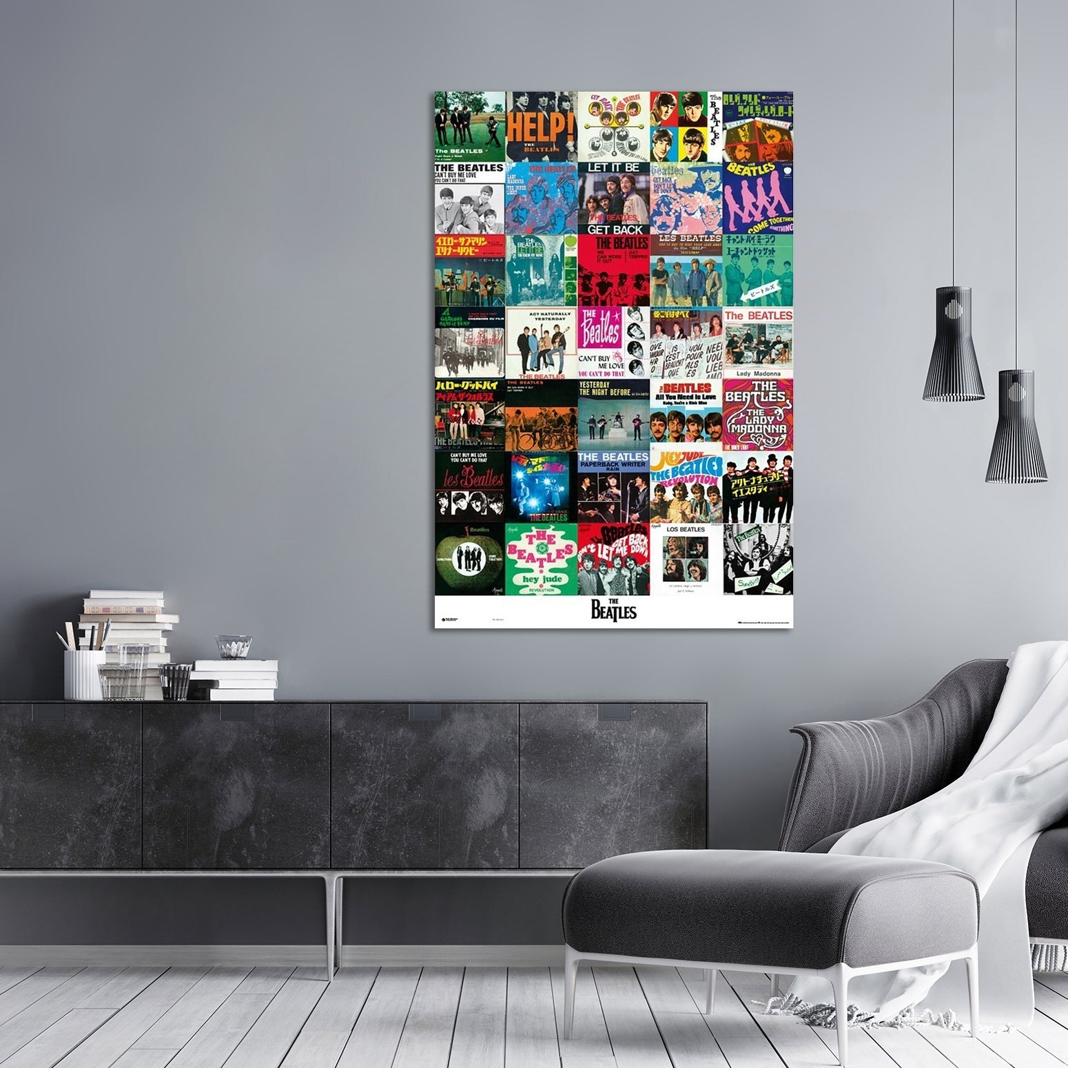 The Beatles Beatles Singles Poster