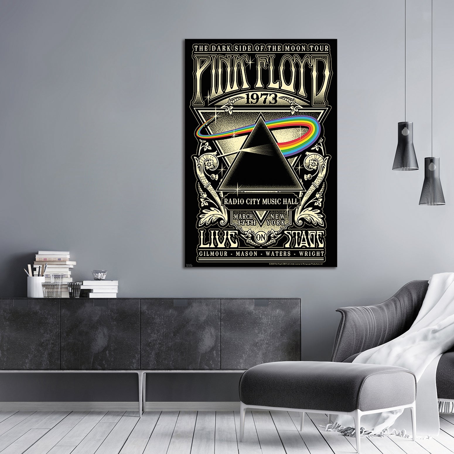 Pink Floyd Radio City.. Music Hall, New York Poster