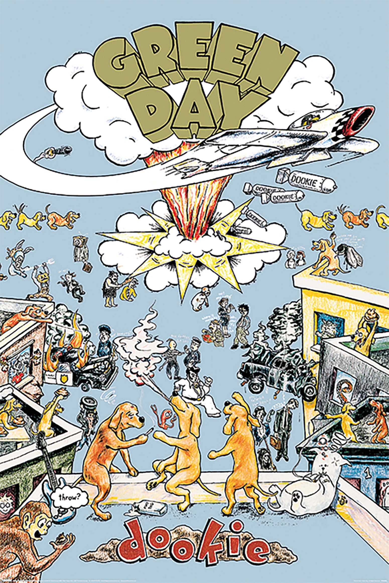 Green Day Dookie Poster